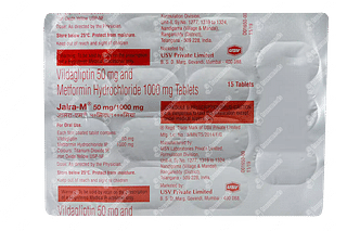 Jalra M 50/1000 MG Tablet 15