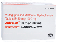 Jalra M 50mg/1000mg Tablet 15 Jalra M 50mg/1000mg Tablet 15