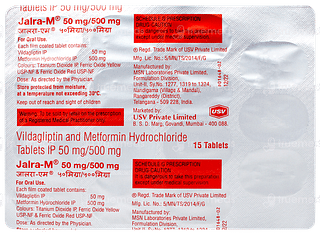 Jalra M 50mg/500mg Tablet 15