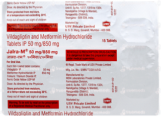 Jalra M 50mg/850mg Tablet 15