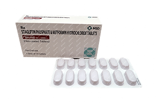 Janumet 50/1000 MG Tablet 14