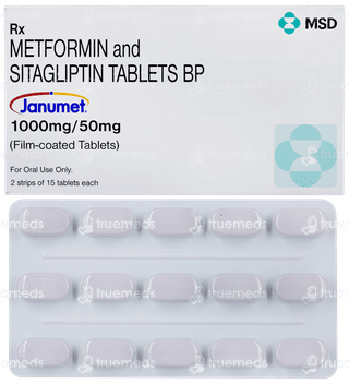 Janumet 50mg/1000mg Tablet 15