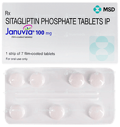 Januvia 100mg Tablet 7