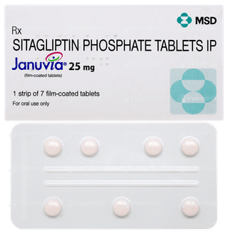 Januvia 25mg Tablet 7