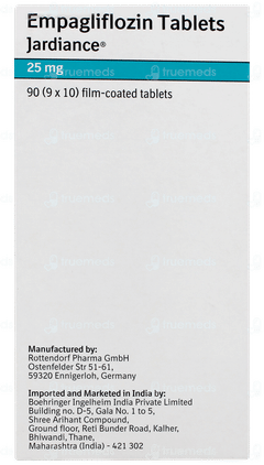 Jardiance 25mg Tablet 10 Jardiance 25mg Tablet 10
