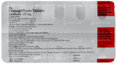 Jardiance 25mg Tablet 10 Jardiance 25mg Tablet 10