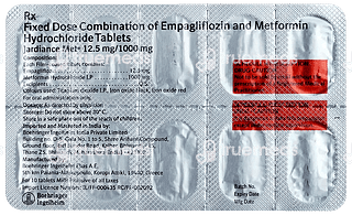 Jardiance Met 12.5mg/1000mg Tablet 10