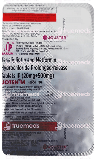 Joten M 20/500 MG Tablet Pr 10