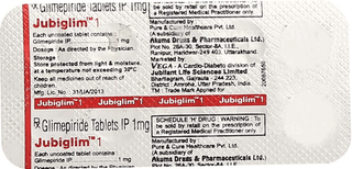 Jubiglim 1 Mg Tablet 10