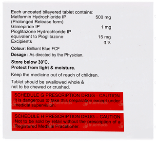 Jubiglim Trio 1 Tablet 15