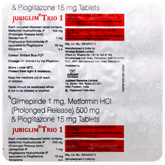 Jubiglim Trio 1 Tablet 15 Jubiglim Trio 1 Tablet 15