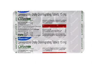 Junior Lanzol 15mg Orally Disintegrating Tablet 15