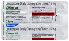 Junior Lanzol 15mg Orally Disintegrating Tablet 15 Junior Lanzol 15mg Orally Disintegrating Tablet 15