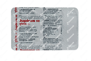 Jupiros 10 MG Tablet 15