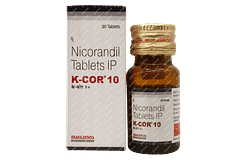 K Cor 10 Tablet 20 K Cor 10 Tablet 20