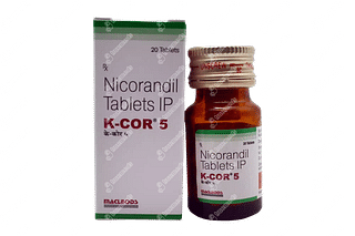 K Cor 5 MG Tablet 20