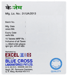 K Gem Tablet 15 K Gem Tablet 15