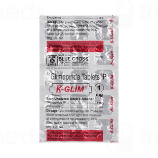 K Glim 1Mg Tablet 15