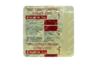 K Glim M 2/500 MG Tablet Pr 15