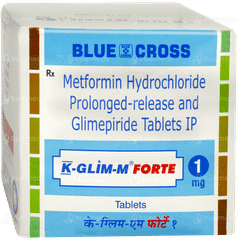 K Glim M Forte 1mg Tablet 15
