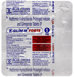 K Glim M Forte 1mg Tablet 15