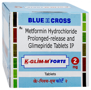K Glim M Forte 2mg Tablet 15