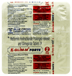 K Glim M Forte 2mg Tablet 15 K Glim M Forte 2mg Tablet 15