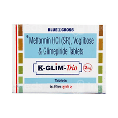K Glim Trio 0.2/500/2 MG Tablet 10 K Glim Trio 0.2/500/2 MG Tablet 10
