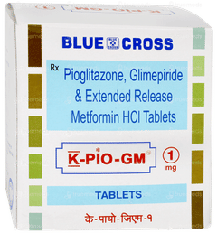 K Pio GM 1mg Tablet 15 K Pio GM 1mg Tablet 15