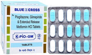 K Pio GM 2mg Tablet 15