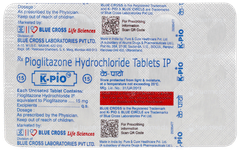K Pio 15 Tablet 15 K Pio 15 Tablet 15