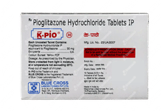 K Pio 30 Tablet 15 K Pio 30 Tablet 15