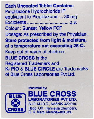 K Pio 30 Tablet 15