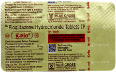 K Pio 30 Tablet 15 K Pio 30 Tablet 15
