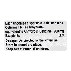 Kafixim 200 Mg Tablet 10