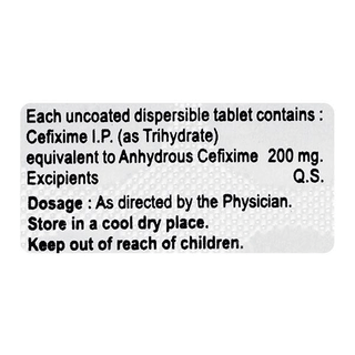 Kafixim 200 Mg Tablet 10