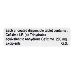 Kafixim 200 Mg Tablet 10