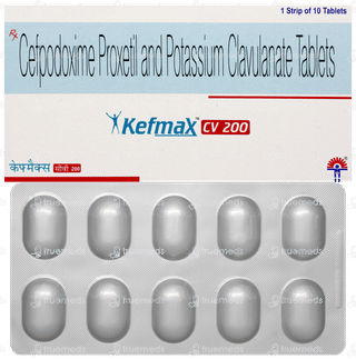 Kefmax Cv 200 Tablet 10