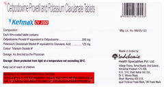 Kefmax Cv 200 Tablet 10