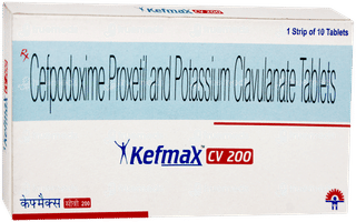Kefmax Cv 200 Tablet 10