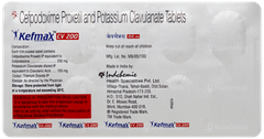 Kefmax Cv 200 Tablet 10
