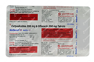 Kefpod O 200/200 MG Tablet 10