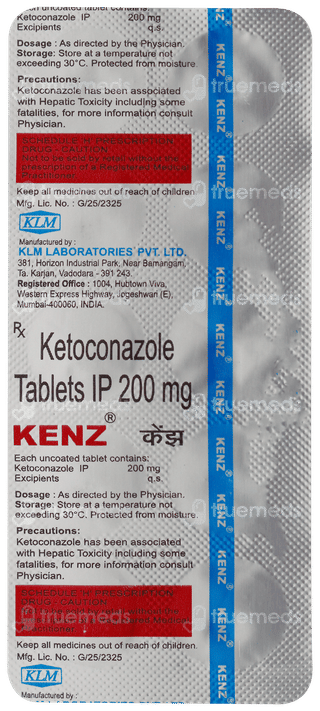 Kenz Card Kenz Tablet: Uses, Side Effects, Price & Substitutes