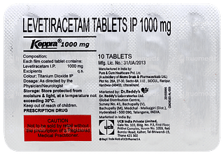 Keppra 1000mg Tablet 10