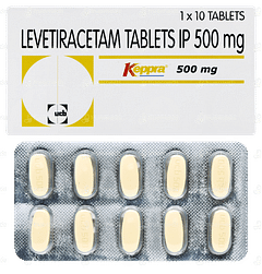 Keppra 500mg Tablet 10