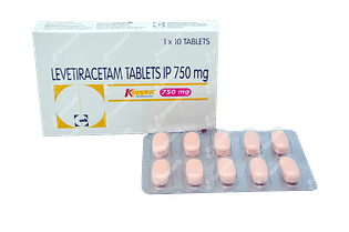 Keppra 750mg Tablet 10