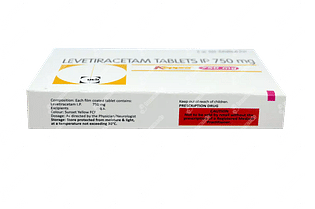 Keppra 750mg Tablet 10