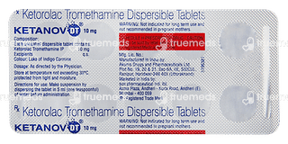 Ketanov Dt 10 MG Tablet 10