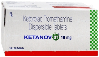 Ketanov Dt 10Mg Tablet 10