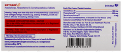 Ketorol Sp Tablet 10 Ketorol Sp Tablet 10